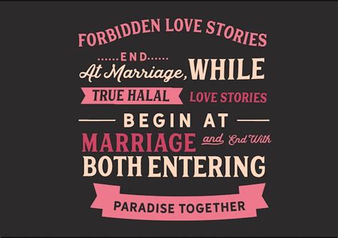 Premium Vector Forbidden Love Stories End At Marriage Lettering