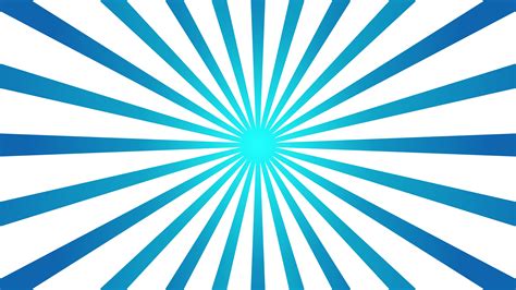 Abstract Blue Background With Starburst Effect And Sunburst Beams