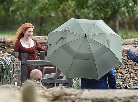 Poldark Star Eleanor Tomlinson Pictured Filming In Gloucestershire Gloucestershire Live