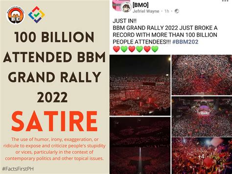 Fact Check 100 Billion People Attended Bbm Grand Rally 2022