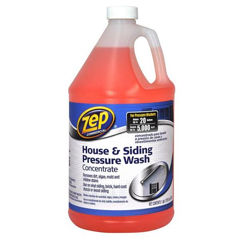 Zep 128 Oz House And Siding Pressure Wash Concentrate Cleaner Zuvws128