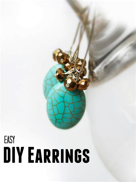 15 Easy Diy Earrings Craft Paper Scissors