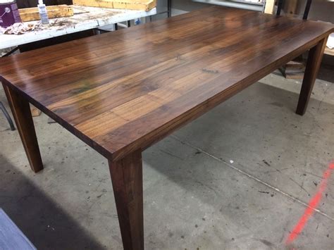 Farmhouse to rustic to modern country furniture designed to fit any home. Contemporary Farmhouse Table - BW - 1 | KS WoodCraft