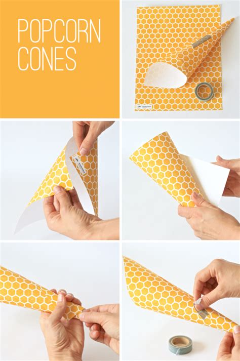 The Best 9 Diy Popcorn Cone Holder Drawdoorbox