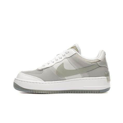 Featuring the iconic air force 1 silhouette, the 'shadow' has been given the playful deconstructed uppers treatment. Nike Wmns Air Force 1 Shadow SE White/Particle Grey-Grey ...