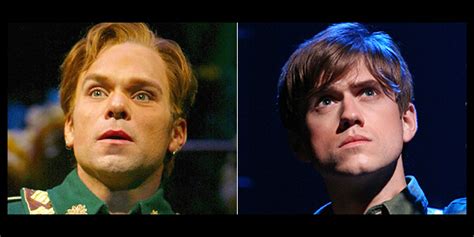 Fiyero Face Off Catch Me If You Can Stars Norbert Leo Butz And Aaron