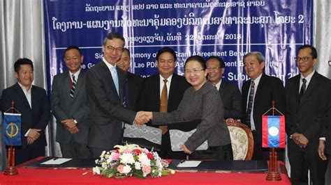 Adb Lao Pdr Sign Agreement To Support Health Sector Program Asian