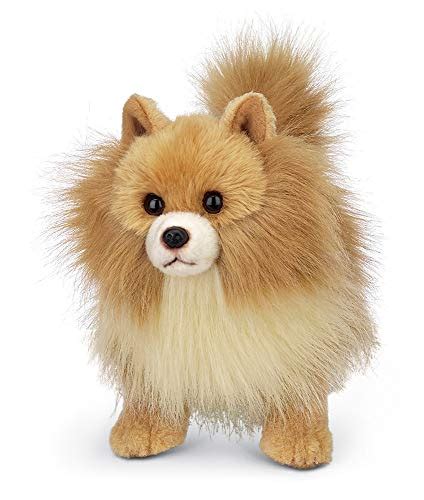 Bearington Rudy Pomeranian Plush Stuffed Animal Puppy Dog 13 Inch