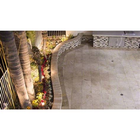 Patio paver designs and layouts are limited only by your imagination. Paredon Crema 16x16 Tumbled Pavers - Patio Pavers USA