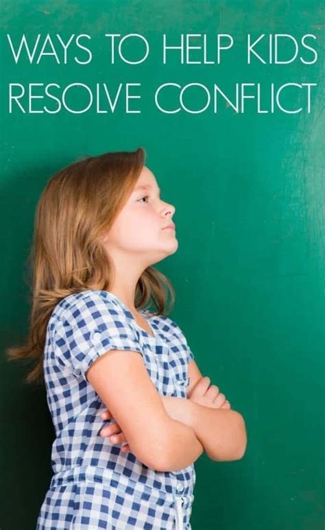 How To Resolve Conflict Between Children