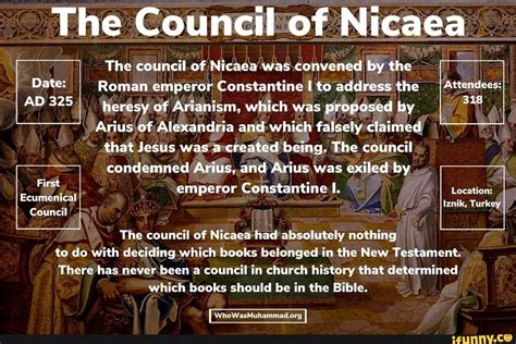 The Council Of Nicaea I The Council Of Nicaea Was Convened By The Date