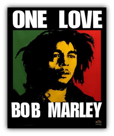 Bob Marley Bob Marley One Love Flag Accessories Gosensi