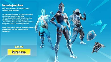 All skins leaked promo skins other outfits sets all packs. New Fortnite FROZEN LEGENDS SKIN Bundle is HERE.. How to ...