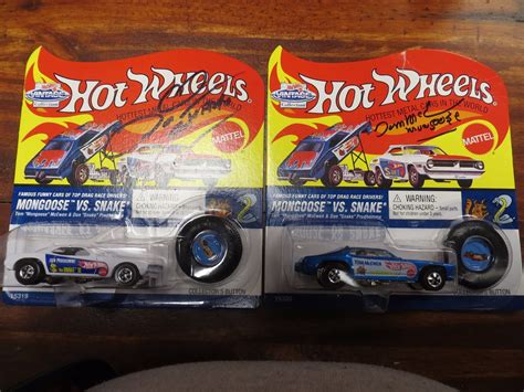 The Mongoose And The Snake Hot Wheels Signed By Don Prudhomme And Tom Mcewen