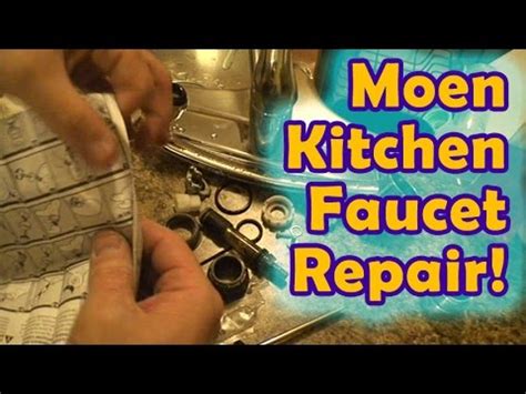 Most moen faucets are backed by moen's lifetime limited warranty. Easy Moen Leaking Kitchen Faucet Repair! - YouTube