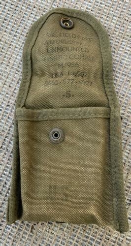 Original Vietnam Era Us Military M1956 Compass First Aid Pouch