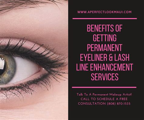 Benefits Of Getting Permanent Eyeliner And Lash Line Enhancement