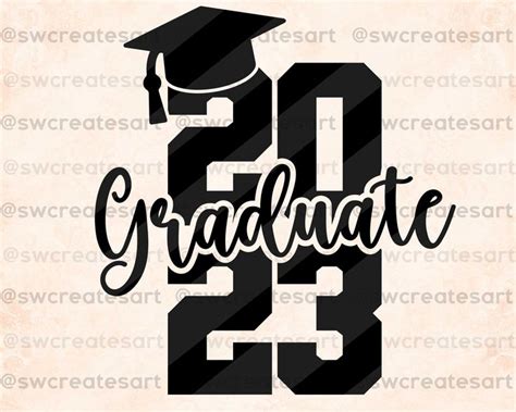Senior 2023 Svg Graduation 2023 Svg Class Of 2023 Svg Etsy In 2022 Svg Files For Cricut
