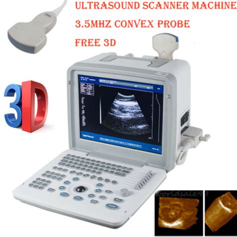 Portable Digital Ultrasound Scanner Machine Convex Transvaginal Hot