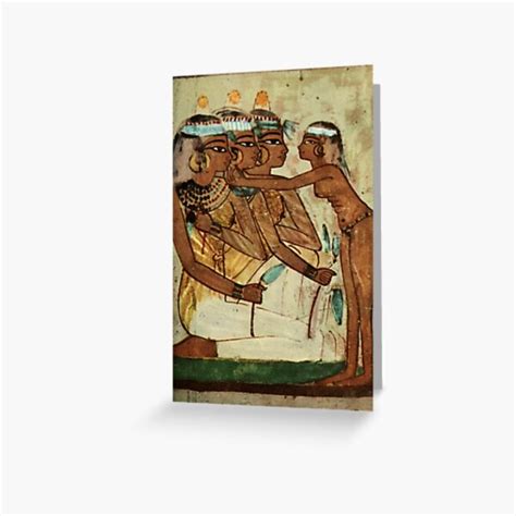 Ancient Egyptian Wall Paintings 1956 Tomb Of Nakht Banqueting