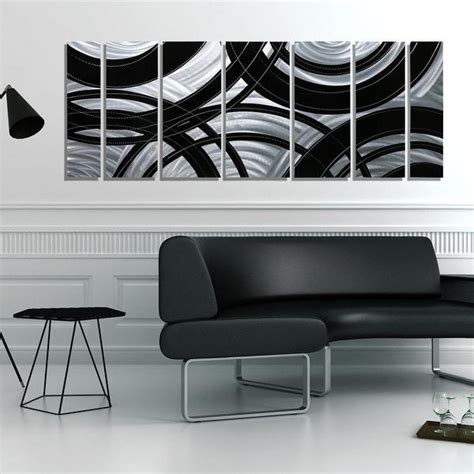 20 Inspirations Black Silver Wall Art Wall Art Ideas