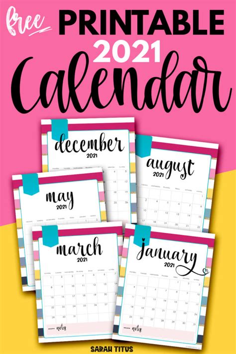 Calendars 2021 Archives Sarah Titus