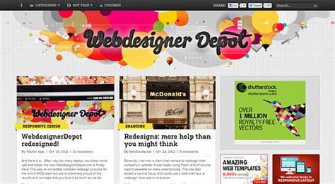 Web Designer Depot The Design Inspiration Website Showcase The