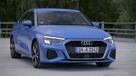 The New Audi A3 Sedan Design In Turbo Blue Youtube