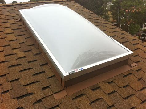 Chandlersroofing Com Double Dome White Acrylic Aluminum Framed