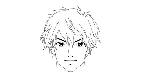 How To Draw Anime Boy 💪 Easy For Beginners Step By Step Youtube