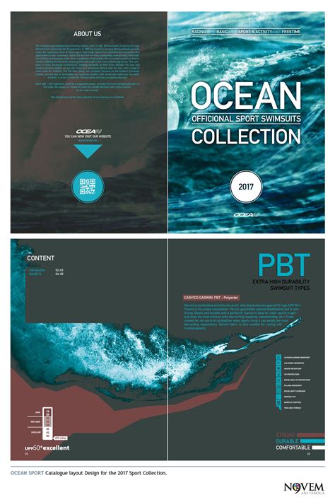 Ocean Sport Catalog Layout for 2017 | Brochure design layout, Catalogue layout, Catalogue layout ...