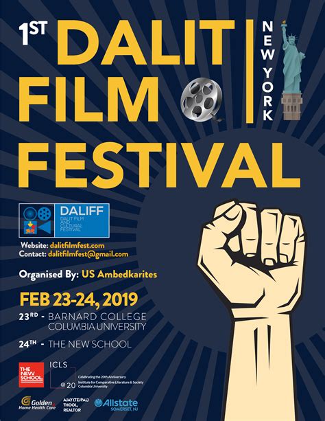 Reach more potential customers, from your store window to around town. Dalit Film Festival Poster 1 - International Dalit ...