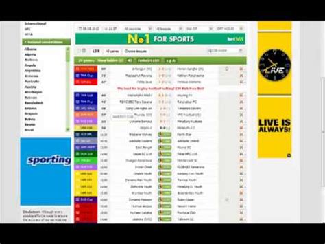 All matches are updated live. Futbol24 livescores - YouTube