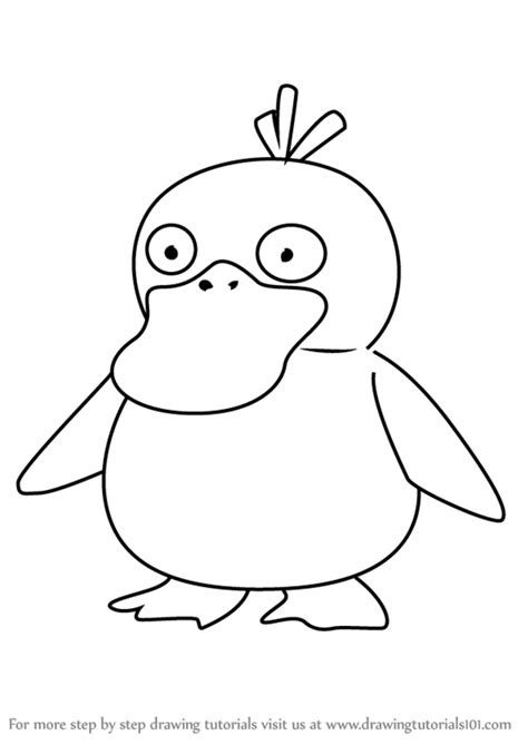 Psyduck Coloring Pages