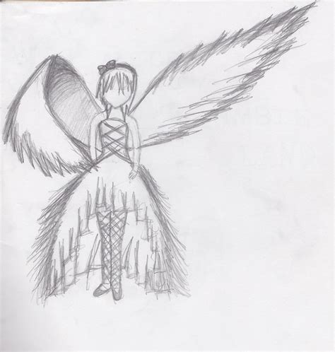 Easy Pencil Drawings Of Angels Pencildrawing2019