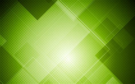 Download Wallpapers Green Squares 4k Material Design Geometric