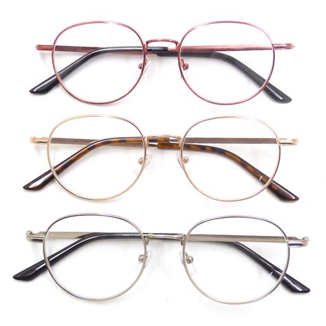 wholesale retro vintage metal round frames reading glasses china reading glasses and metal