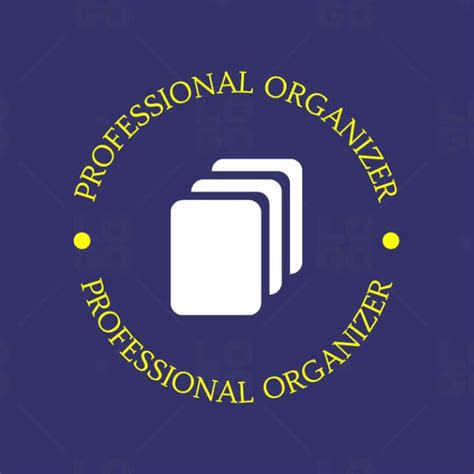 Professional Organizer Logo Maker