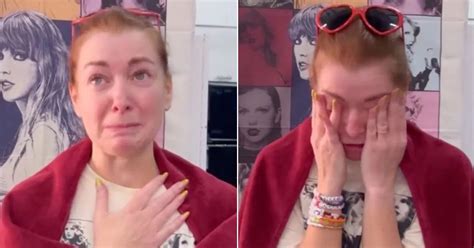 Dwts Alyson Hannigan Breaks Down In Tears Ahead Of Taylor Swift Theme Night The Mirror Us