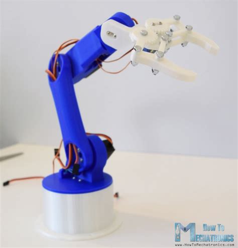 Diy Arduino Robot Arm With Smartphone Control Laptrinhx News