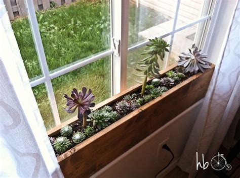 The thick, integrated molded edge gives the exclusiv indoor window sill a classic look. Curbly | DIY Design Community | Indoor window planter ...