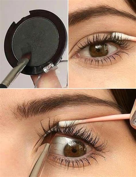 How to apply eyeliner for. Step 3: Tightline Your Upper Waterline #makeuptutorialdrugstore | How to apply eyeliner, Eyeliner