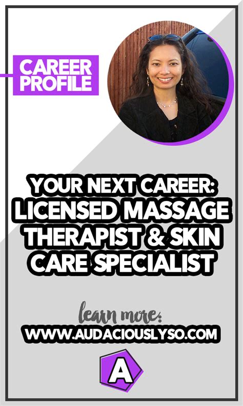 Licensed Massage Therapist Lmt And Skin Care Specialist Licensed Massage Therapist Skin Care