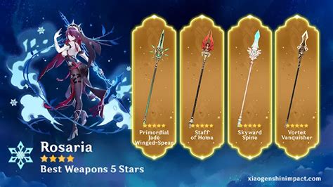 Rosaria Build Genshin Impact Best Artifacts And Weapons