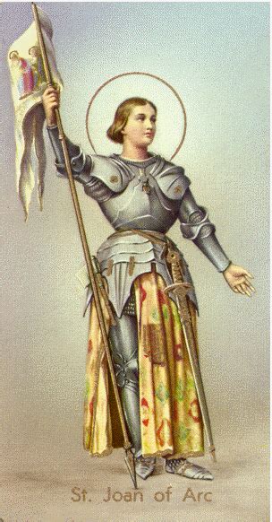 St Joan Of Arc ~ Obedience ~ Carnation