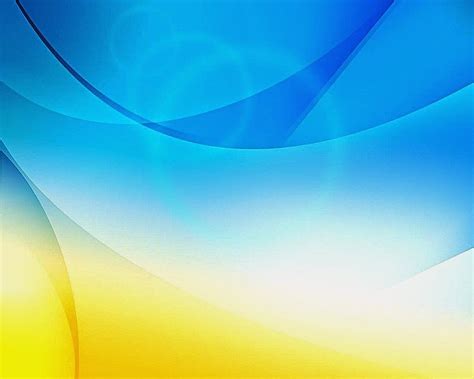 Blue And Yellow Nice Blue And Yellow Abstract Template Background