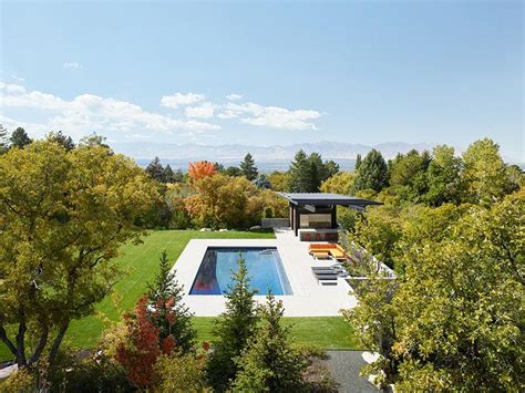Three Pavilions Define The Wasatch House By Olson Kundig Architects