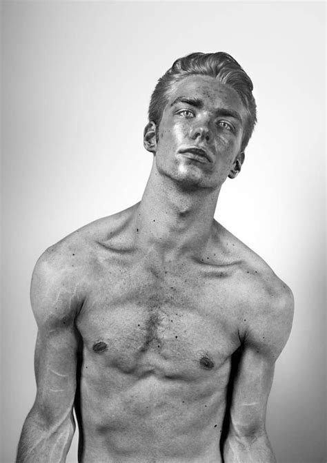 Nir Arieli Infrared Portrait Male Dancer Portrait