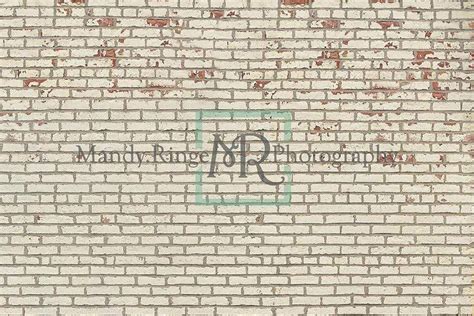 Kate Cream Brick With Thick Lines Backdrop For Photography Backdrop