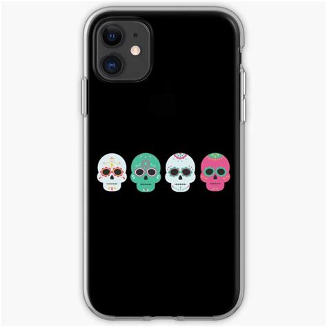 Iphone 11 Iphone Cases Colorful Skulls Pink Skull Gothic Fashion